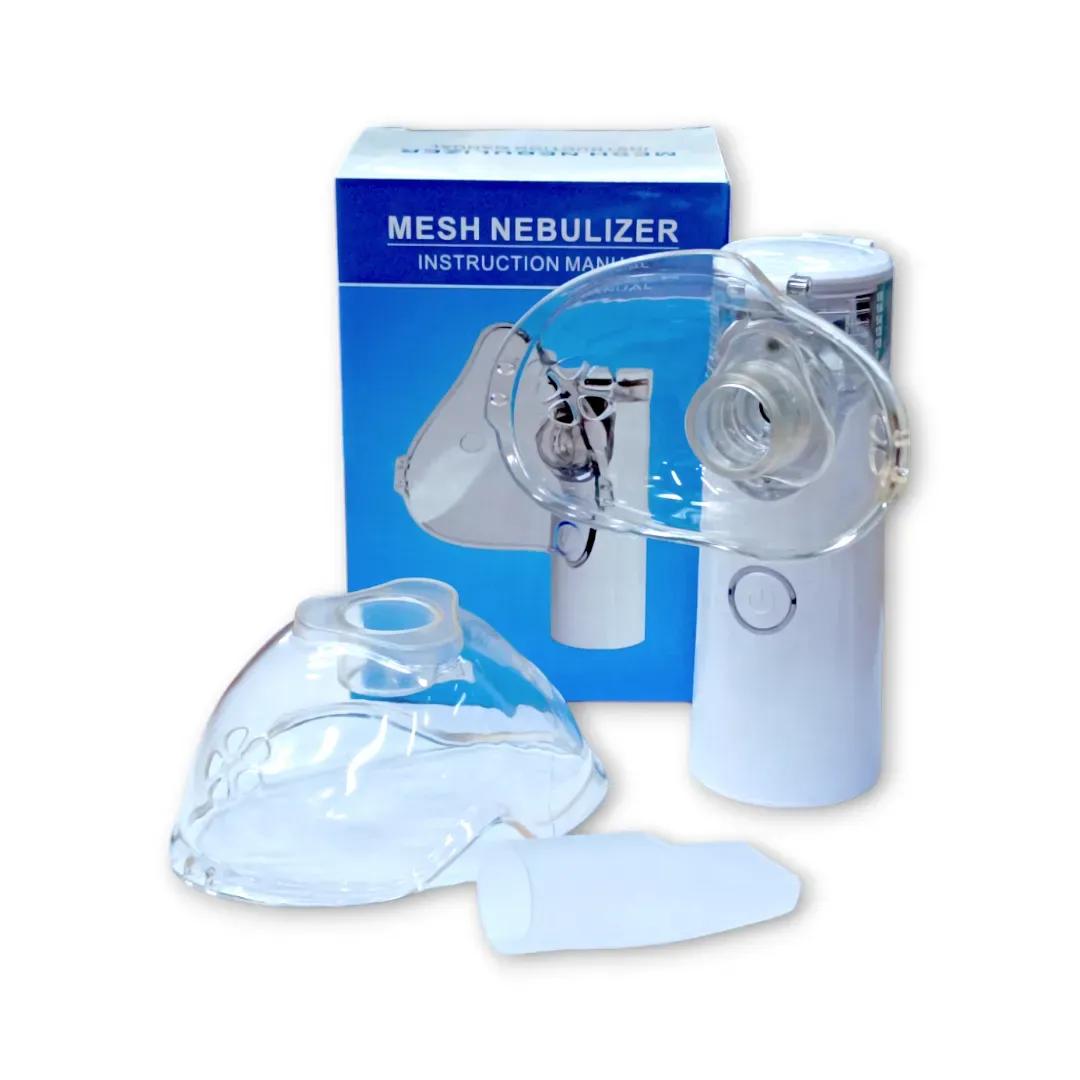 Portable Mesh Nebulizer - Dual Power Ultrasonic Atomizer Best Nebulizer For Kids And Adults