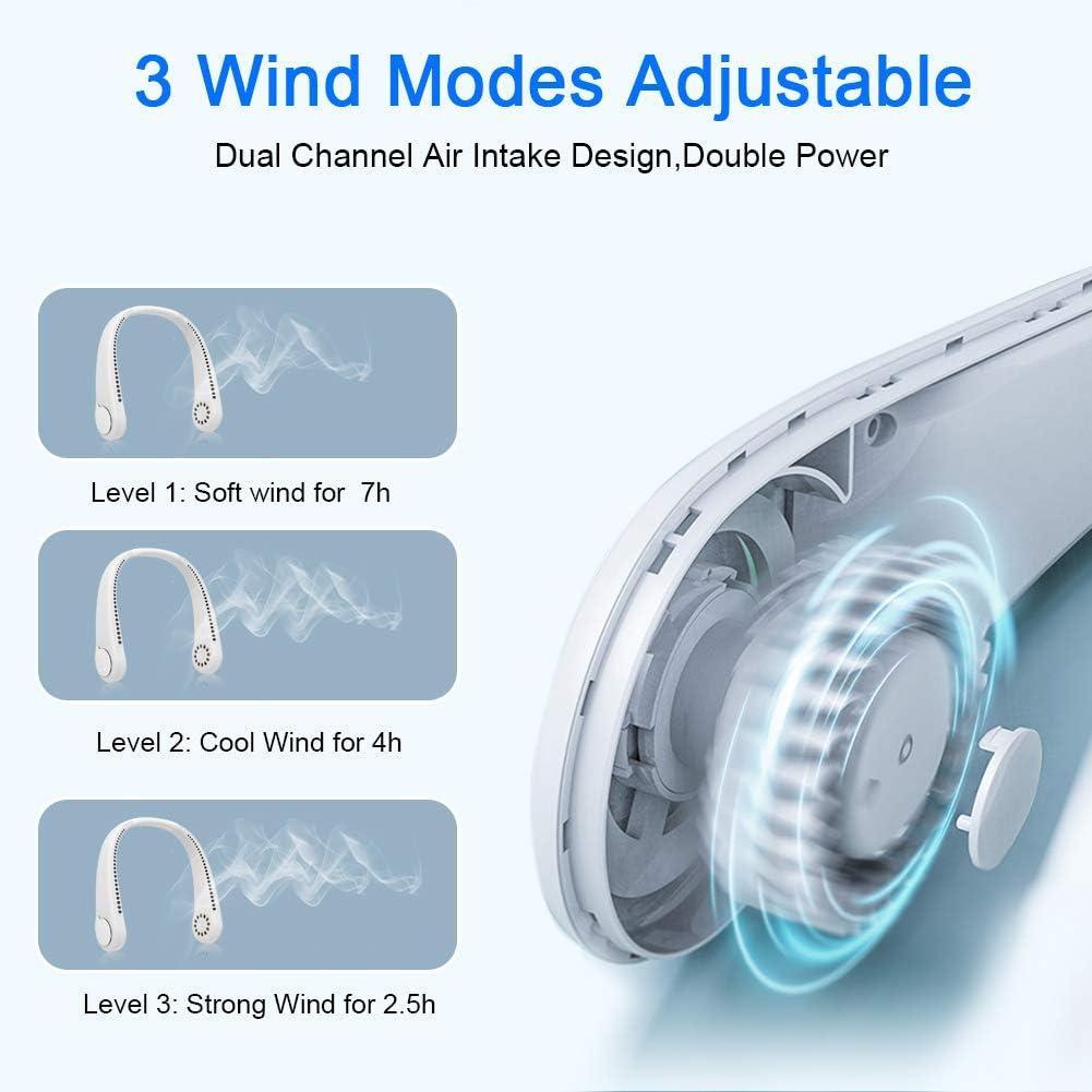 Portable Neck Fanwith 12H Cooling Whing