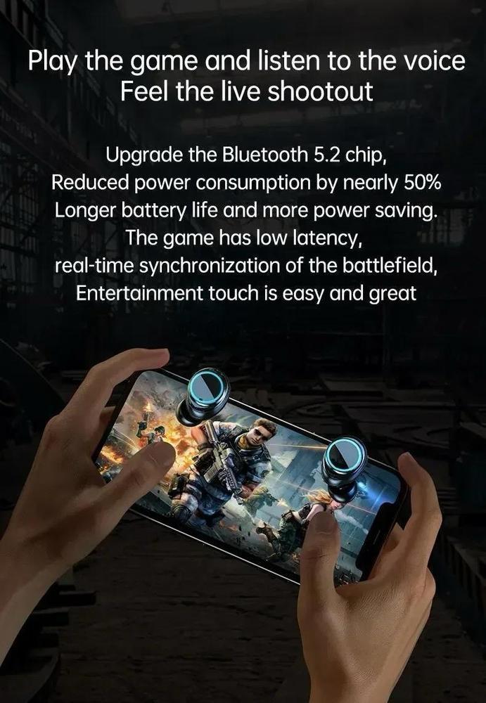 M25 Gaming Wireless Earbuds