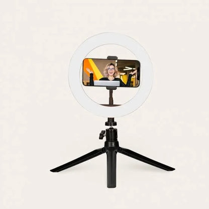 KSIX 20cm LED Ring Light – 8" Dimmable Ring Light for Photography, Video & Makeup